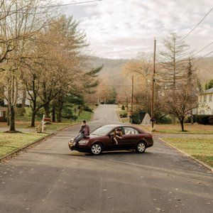 Adult Mom - Driver - Red W/Black Smoke Vinyl Record NEW
